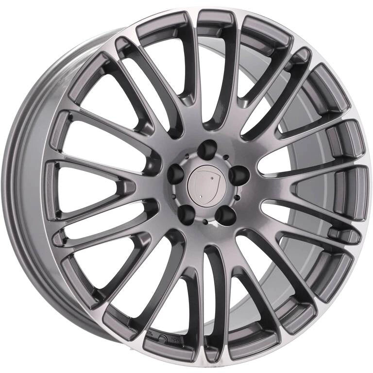 Alu kola pro Porsche BY913 10x20 5x112 ET20 66.6 Grey Polished | Wheelsup.cz