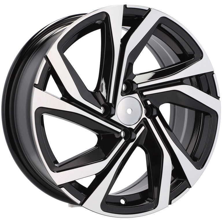 Alu kola pro Renault B5762 6.5x16 5x114.3 ET41 66.1 Black Polished | Wheelsup.cz