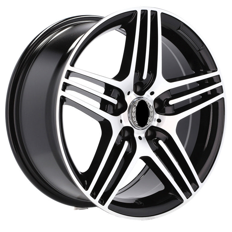 Alu kola pro Mercedes DW202 7.5x16 5x112 ET35 Black Polished | Wheelsup.cz