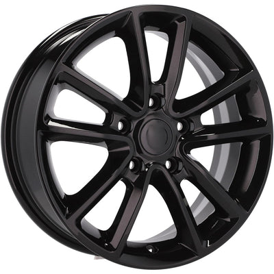 Alu kola pro Chrysler Y0062 6.5x17 5x127 ET40 Black | Wheelsup.cz