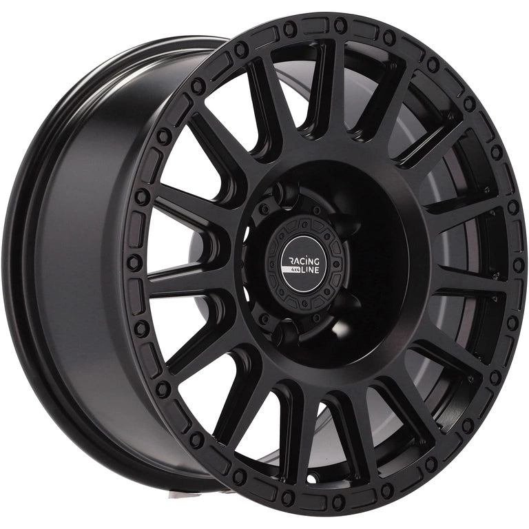 Alu kola pro Offroad B5877 8x17 6x139.7 ET-15 110.1 Black Half Matt | Wheelsup.cz