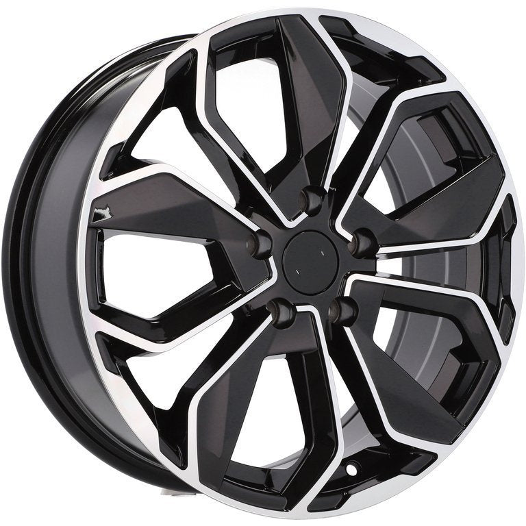 Alu kola pro Renault B5296 6.5x16 4x100 ET37 60.1 Black Polished | Wheelsup.cz