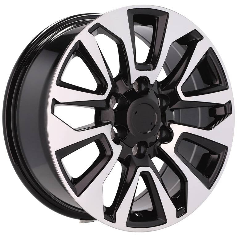 Alu kola pro Toyota B1743 8.5x20 6x139.7 ET25 106.5 Black Polished | Wheelsup.cz