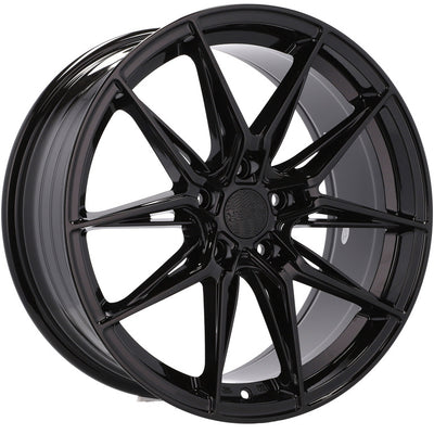 Alu kola HAXER HX036 8x18 5x112 ET35 66.6 Black | Wheelsup.cz