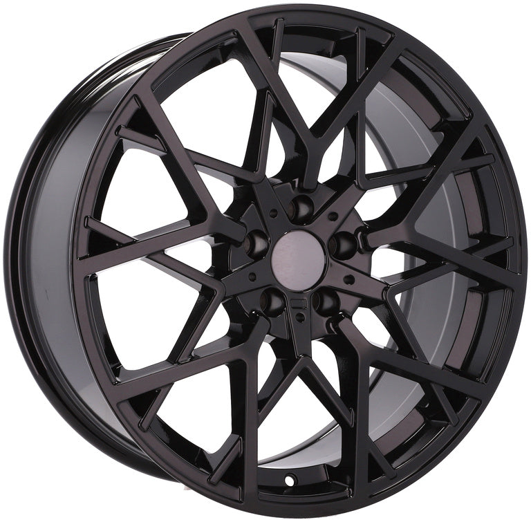 Alu kola pro BMW B1383 8.5x19 5x112 ET26 66.6 Black Half Matt | Wheelsup.cz