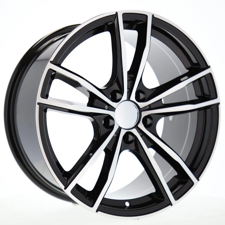 Alu kola pro BMW A5588 8x19 5x112 ET27 66.6 Black Polished | Wheelsup.cz