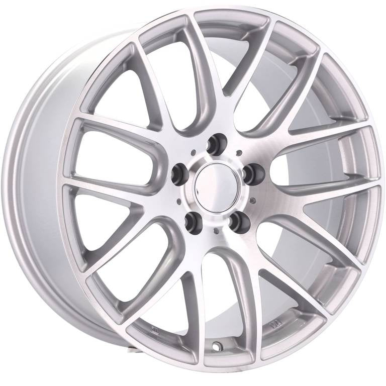 Alu kola pro BMW BK663 8.5x19 5x120 ET35 Polished Silver | Wheelsup.cz
