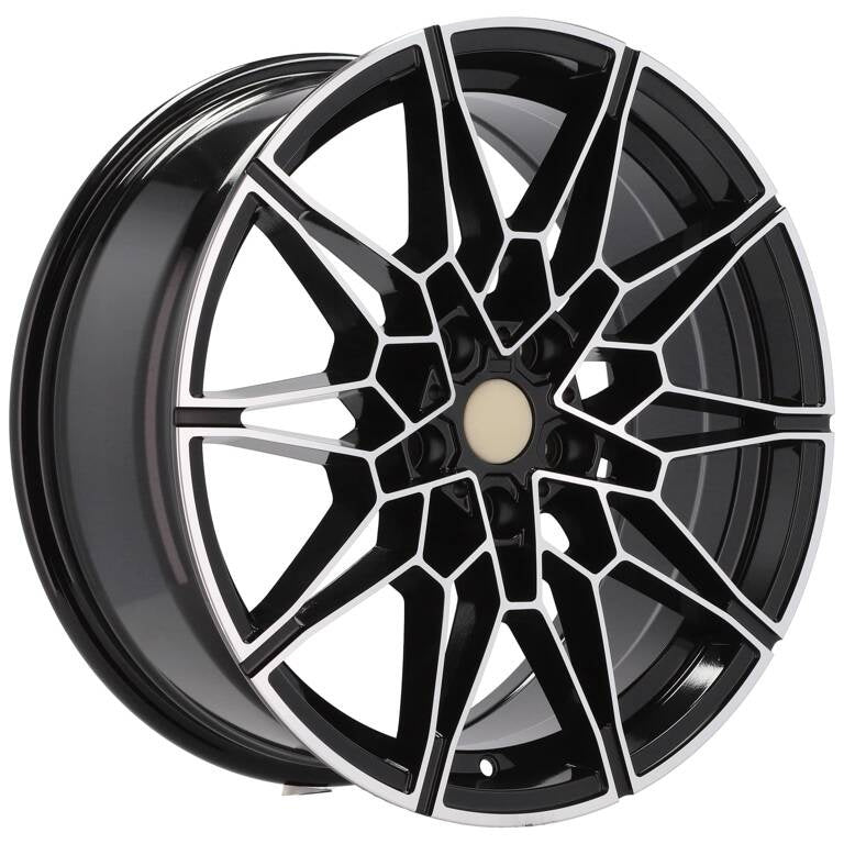 Alu kola pro BMW B1674 9x19 5x120 ET40 72.6 Black Polished | Wheelsup.cz