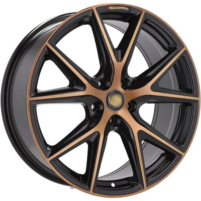 Alu kola pro Cupra B5792 8x19 5x112 ET45 Black Polished Half Matt Cooper | Wheelsup.cz