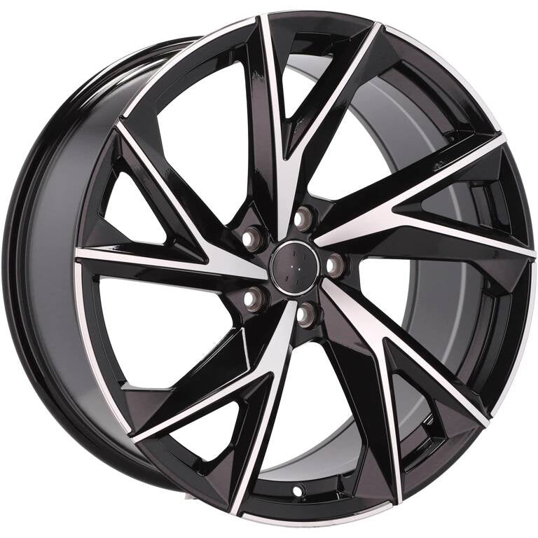 Alu kola pro Audi I5491 8.5x19 5x112 ET38 66.6 Black Polished | Wheelsup.cz