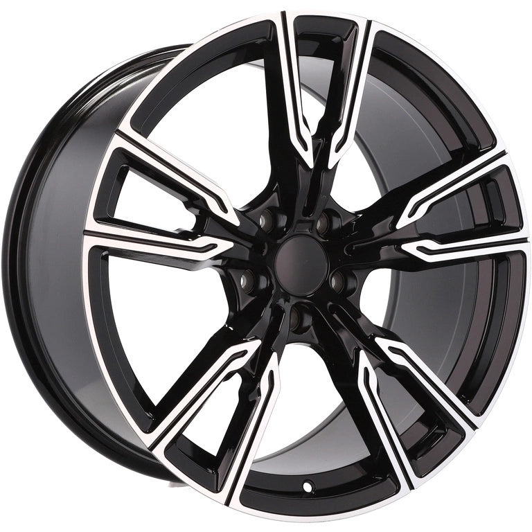 Alu kola pro BMW H5033 9x20 5x112 ET35 66.6 Black Polished | Wheelsup.cz