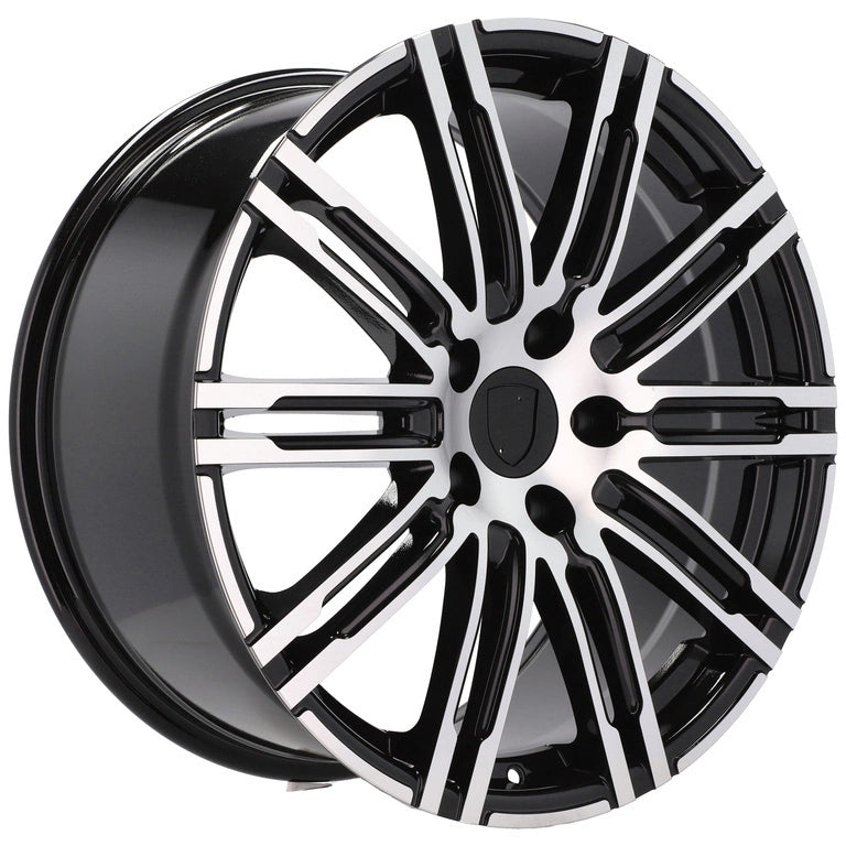 Alu kola pro Porsche B1026 9x20 5x112 ET26 66.6 Black Polished | Wheelsup.cz