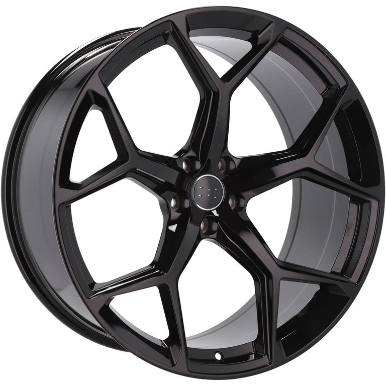 Alu kola pro Audi I5598 9.5x21 5x112 ET25 66.6 Black Half Matt | Wheelsup.cz