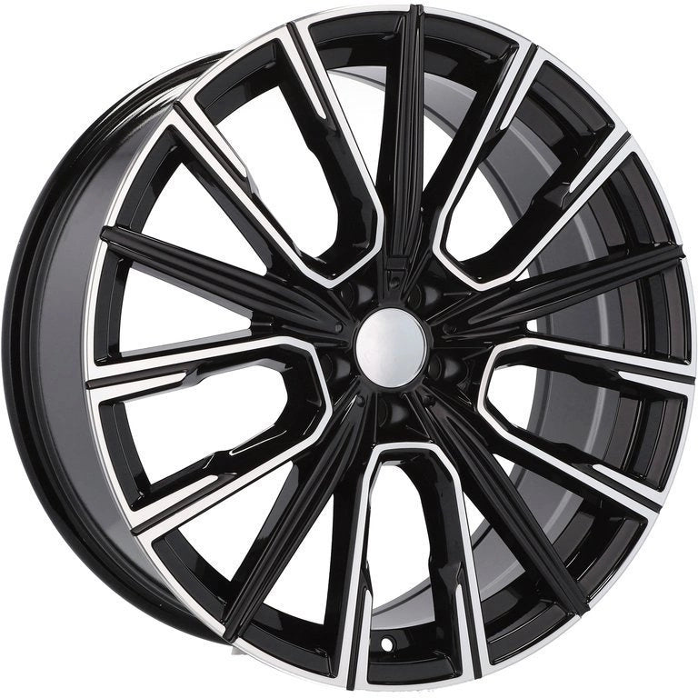 Alu kola pro BMW B5836 9.5x19 5x120 ET39 72.6 Black Polished | Wheelsup.cz