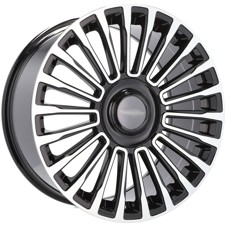 Alu kola pro Mercedes B1365 9.5x21 5x112 ET46 66.6 Black Polished | Wheelsup.cz