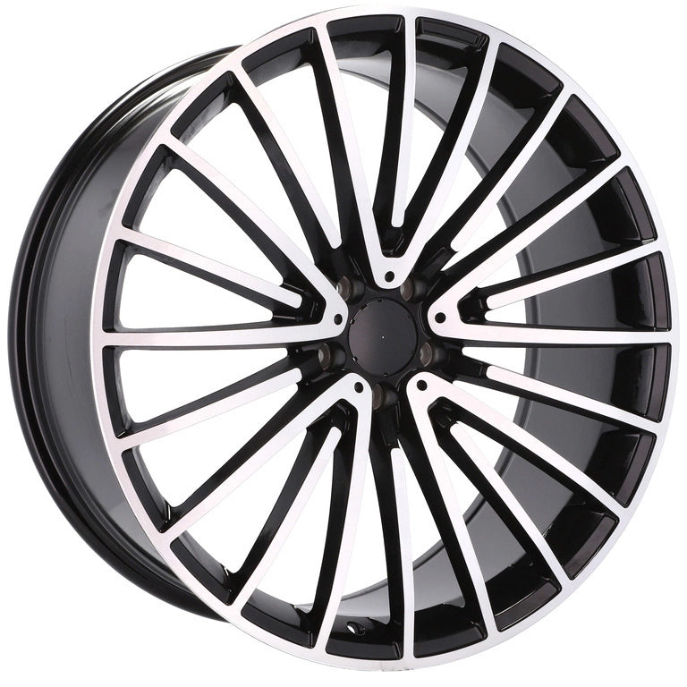 Alu kola pro Mercedes MR532 10x21 5x112 ET35 66.6 Black Polished | Wheelsup.cz