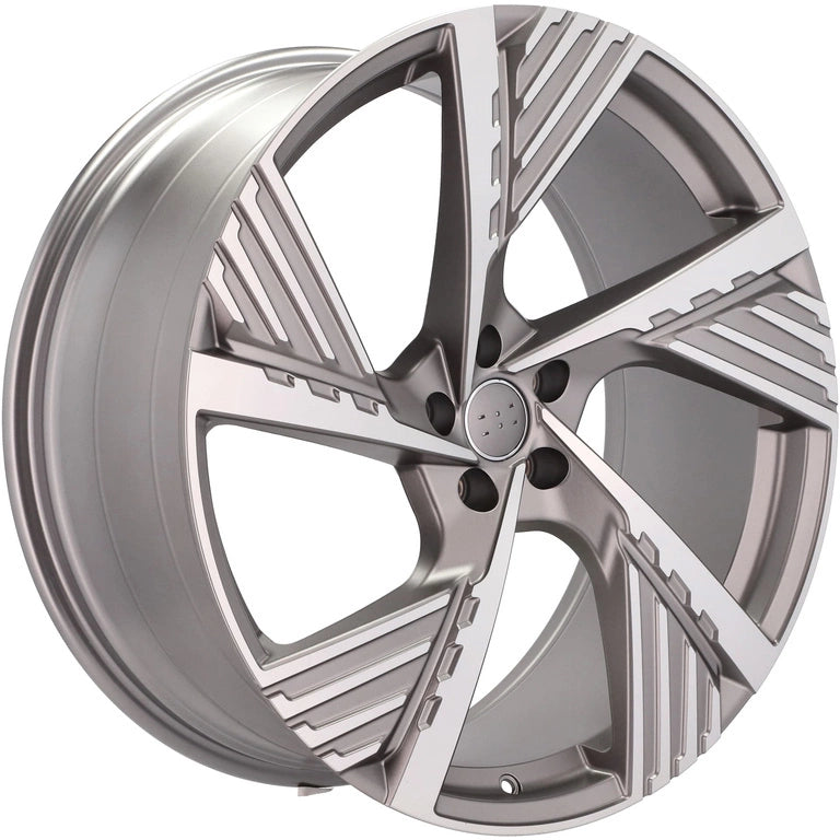 Alu kola pro Audi I5639 8x19 5x112 ET45 66.6 Grey Polished Half Matt | Wheelsup.cz