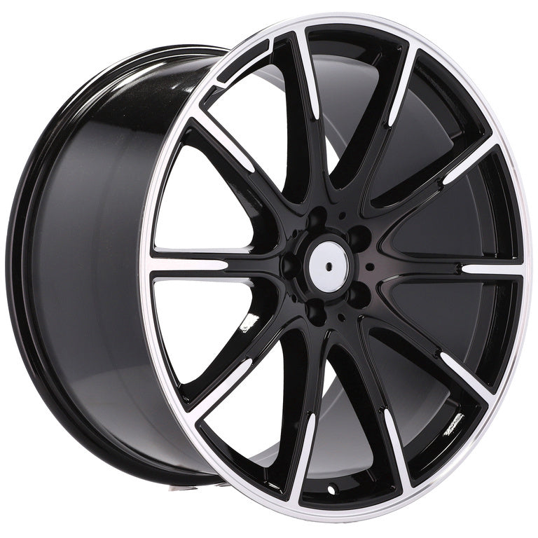 Alu kola pro Mercedes FE236 9x22 5x112 ET32 66.6 Black Polished | Wheelsup.cz