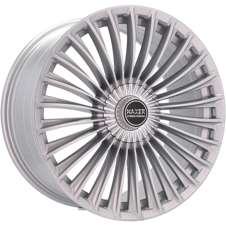 Alu kola HAXER HX09F 8.5x19 5x112 ET35 66.6 Silver Shining