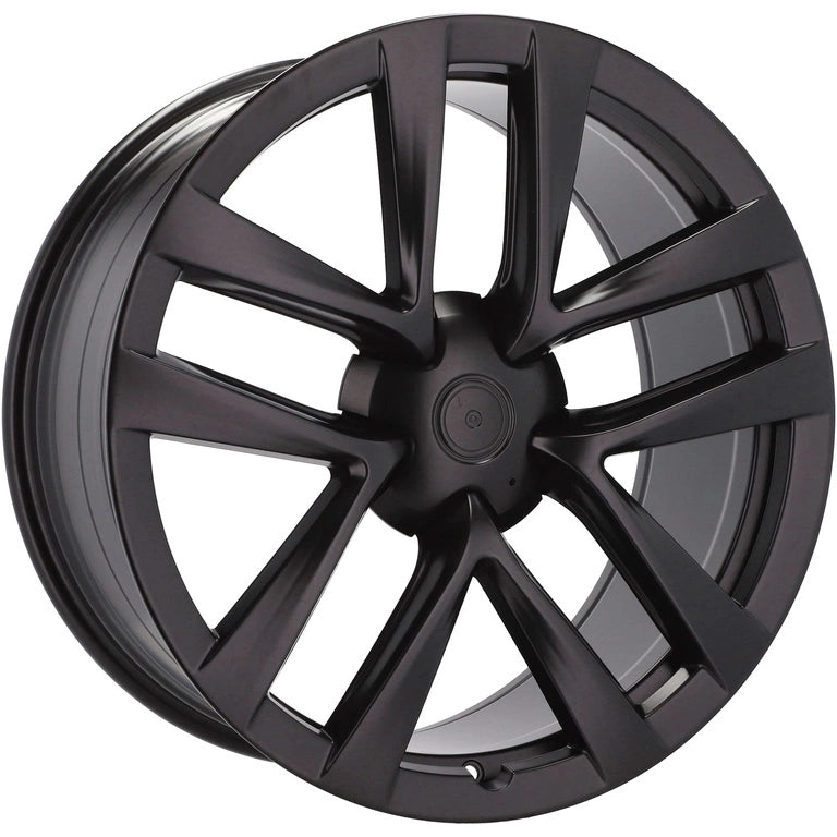 Alu kola pro Tesla YF5591 8.5x19 5x120 ET35 64.1 Black Half Matt | Wheelsup.cz