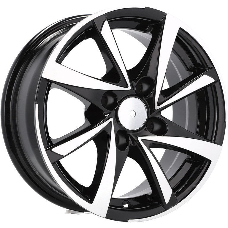 Alu kola pro Racing Line BK575 5.5x13 4x100 ET35 Black Polished | Wheelsup.cz