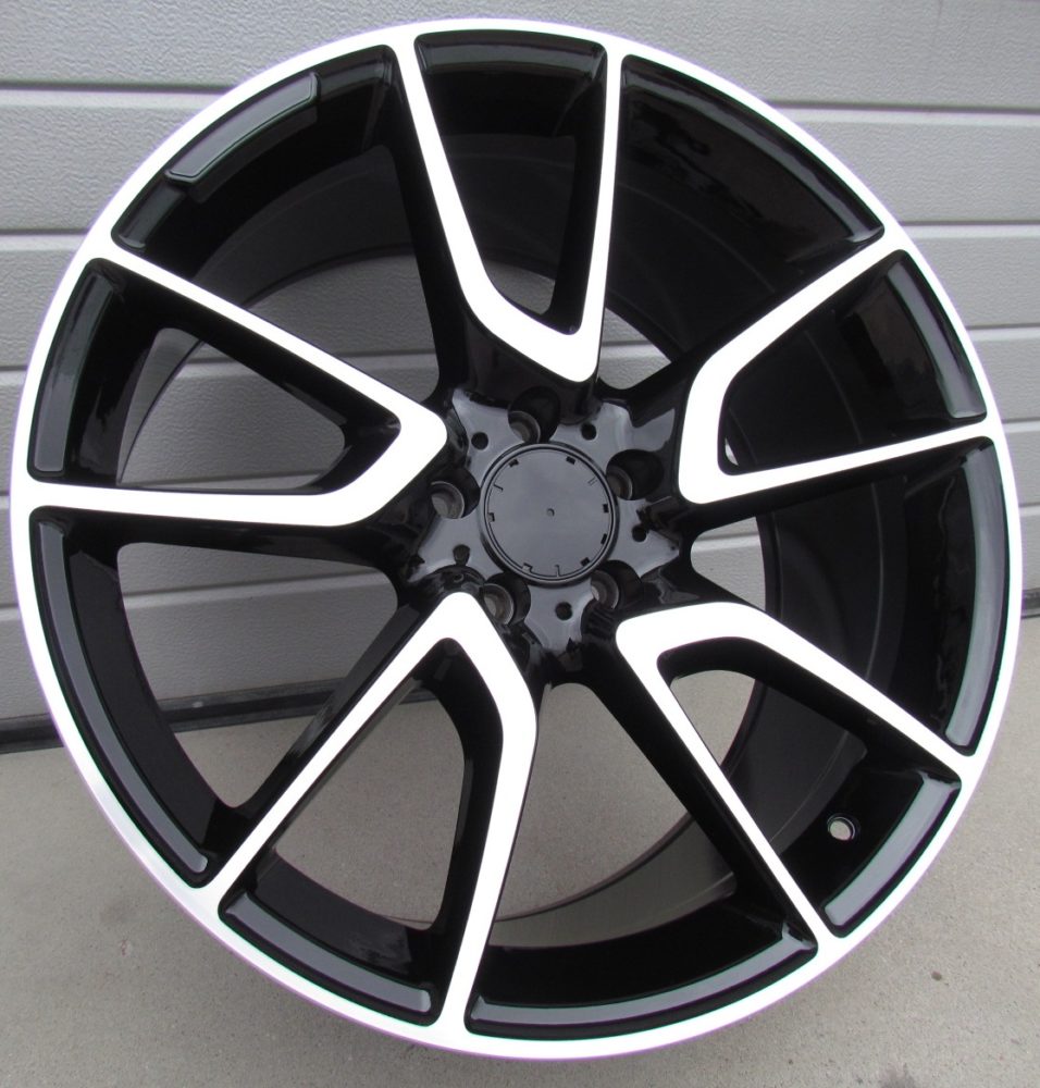 Alu kola pro Mercedes B1303 9.5x20 5x112 ET45 66.6 Black Polished | Wheelsup.cz