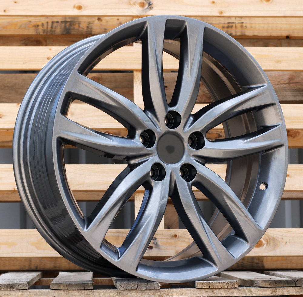 Alu disky pre Mazda FBX368 7.5x19 5x114.3 ET45 67.1 Sivá