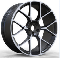 Alu disky pre Audi YF6161 9x21 5x112 ET30 66.6 Čierna