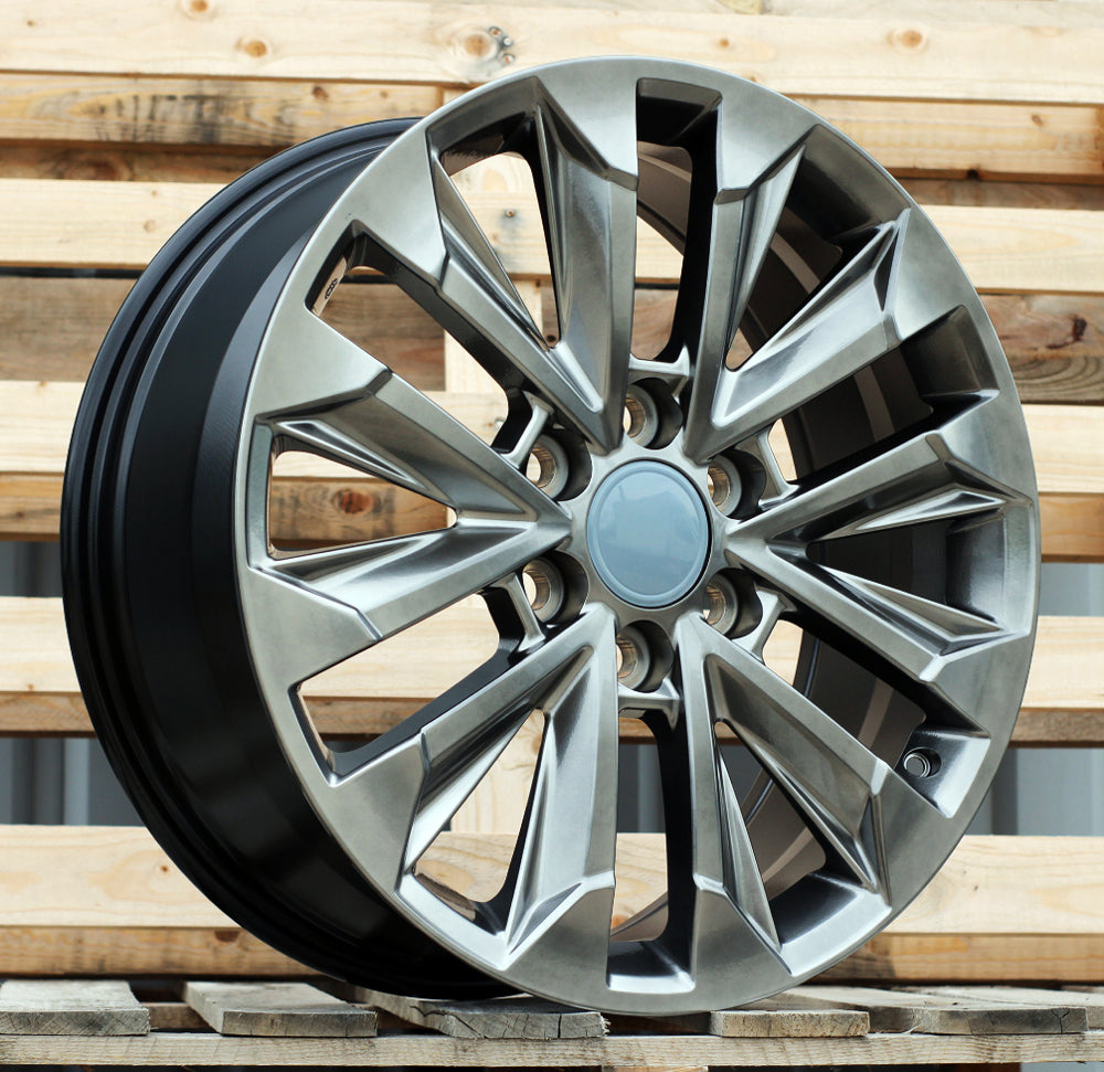 Alu disky pre Toyota H3123F 8x20 6x139.7 ET55 Sivá