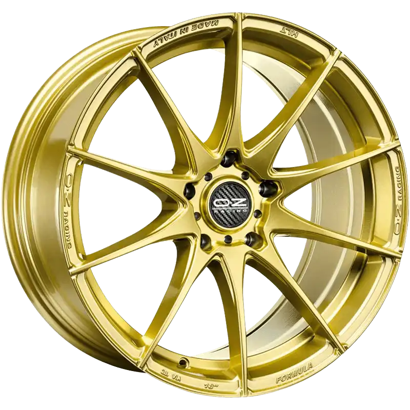 Alu kola OZ FORMULA HLT 8x18 5x100 ET48 Race Gold | Wheelsup.cz