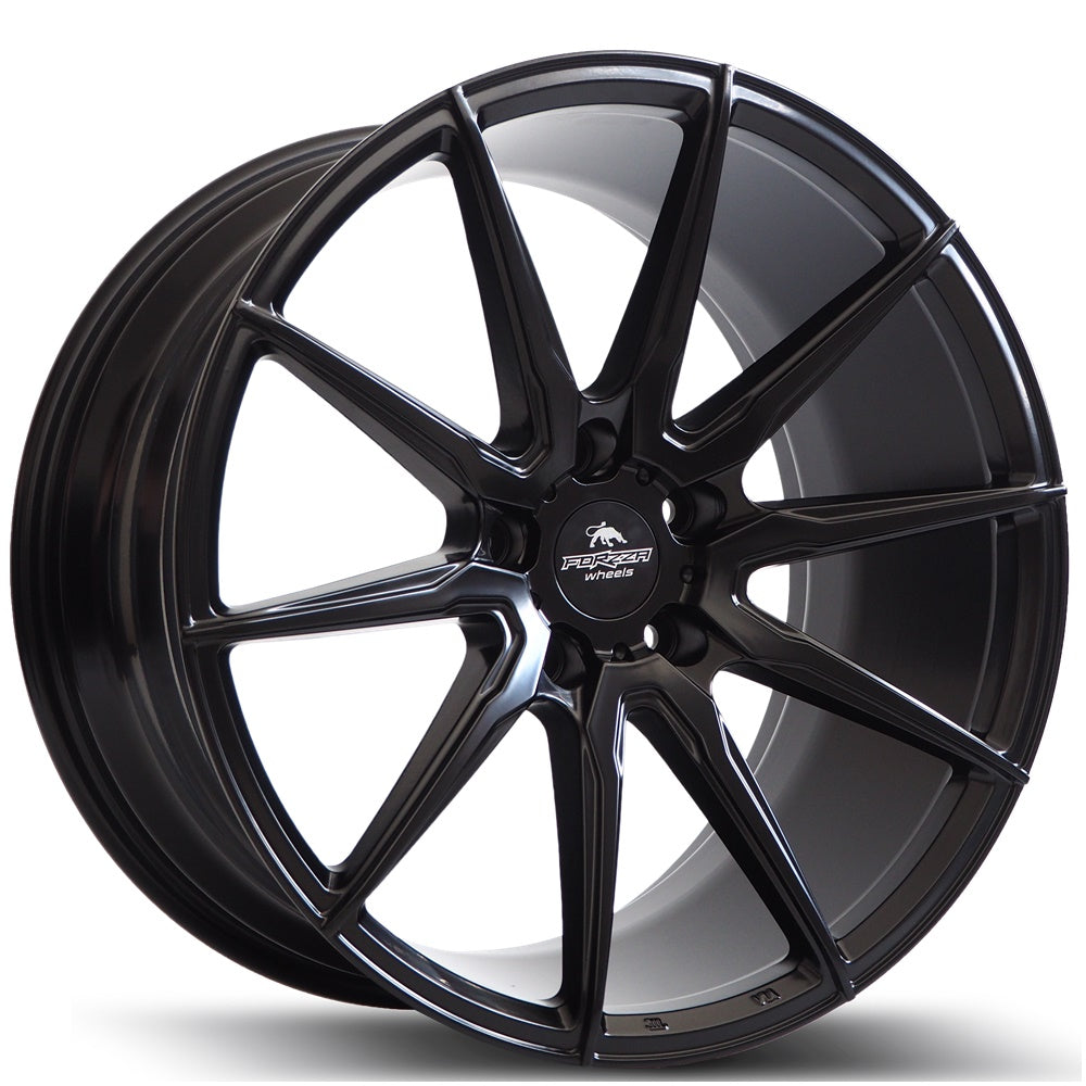 Alu kola Forzza City 8,5x19 5x112 ET40 66,45 Satin Black | Wheelsup.cz