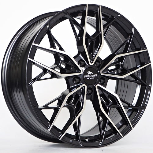 Forzza Spectrum 8x18 5x112 ET42 66.45 Black Magic Machined