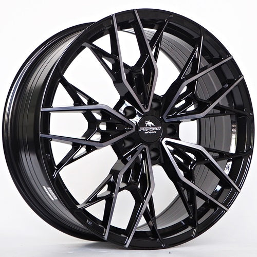 Forzza Spectrum 9x20 5x120 ET32 72.56 BFM+ Black Clear Coat