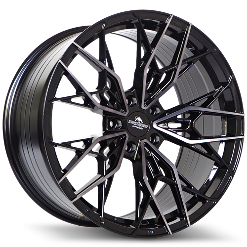 Forzza Spectrum 9x20 5x112 ET25 BFM + schwarzer Klarlack