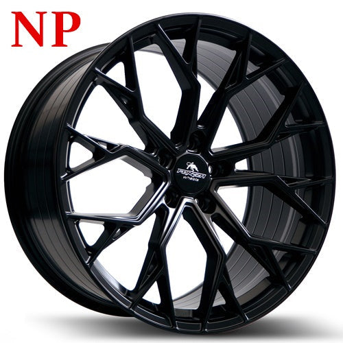 Forzza Titan 9x20 5x112 ET25 66.45 Satin Black