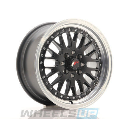 Alu kola Japan Racing JR10 15x8 ET20 4x100/108 Matt Black w/Machined Lip