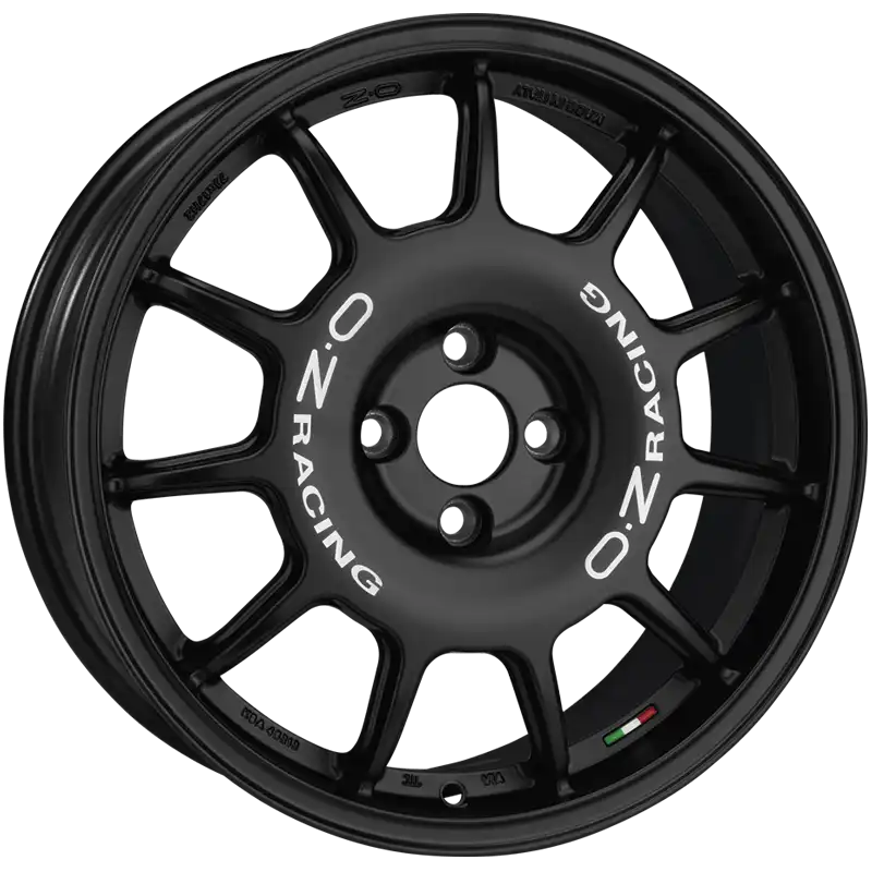 Alu kola OZ LEGGENDA 7x17 4x100 ET37 Matt Black White Lettering | Wheelsup.cz