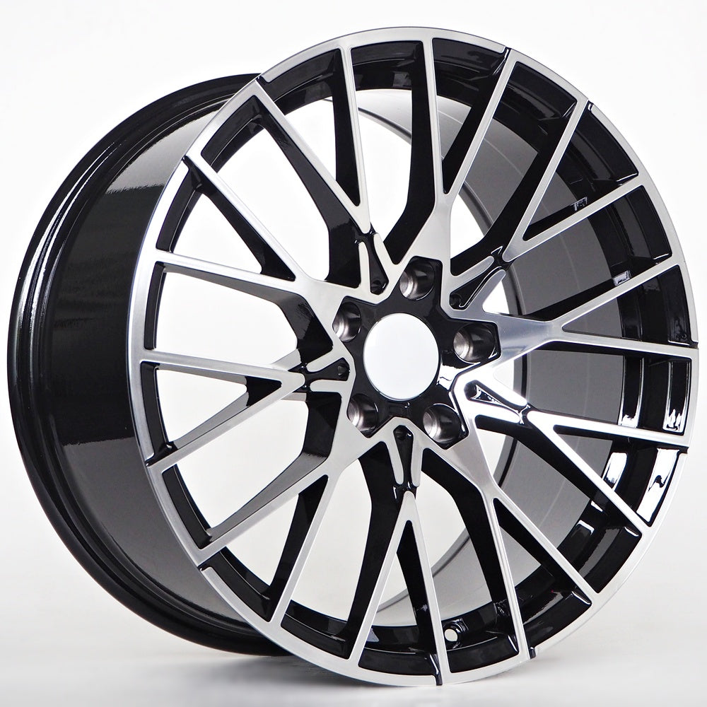 Alu disky pre MW Mars 8x18 5x112 ET30 66.5 Čierna