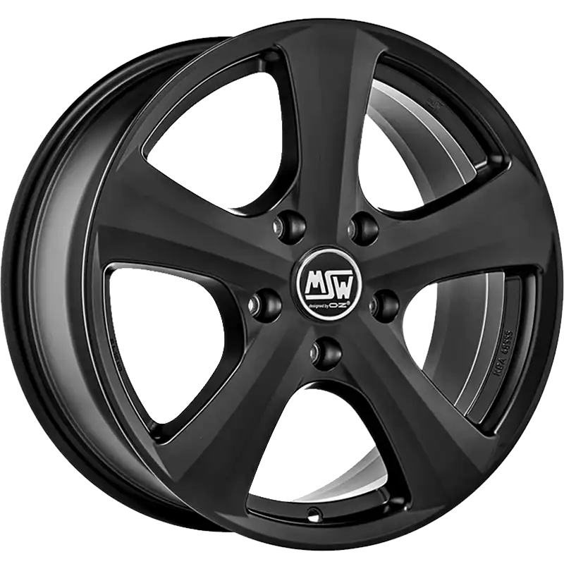 Alu kola MSW 19 VAN 6.5x16 5x120 ET51 Matt Black | Wheelsup.cz