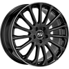 Alu disky MSW 30 8.5x19 5x112 ET43 73 Čierna