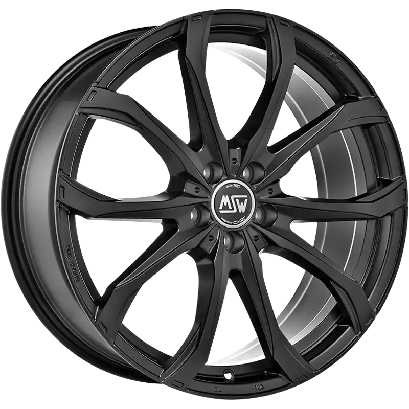 Alu kola MSW 48 VAN 7.5x18 5x120 ET43 Matt Black | Wheelsup.cz