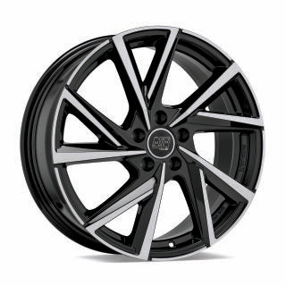 Alu kola MSW 80-5 7.5x17 5x112 ET29 Gloss Black Full Polished | Wheelsup.cz