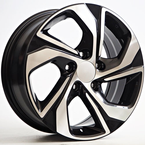 Racing Line Niso 7x16 5x114,3 ET50 Black Face Machined