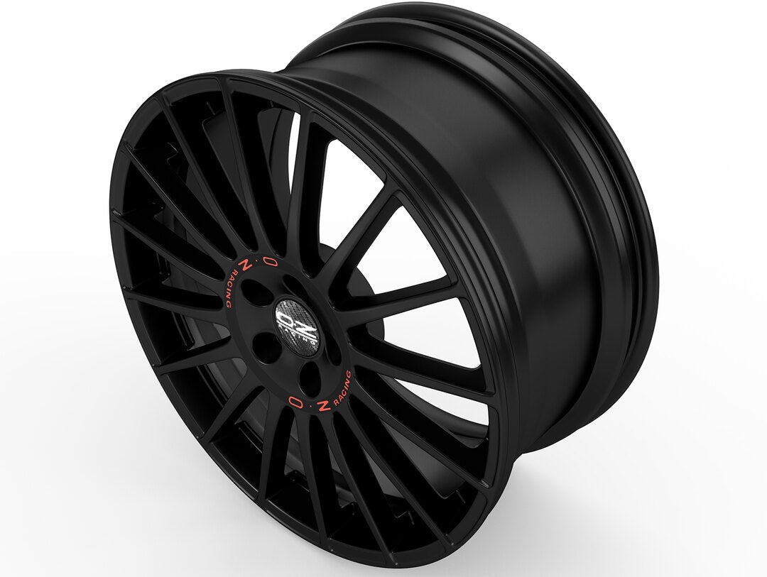 Alu kola OZ SUPERTURISMO GT 7x16 4x108 ET16 Matt Black Red Lettering | Wheelsup.cz