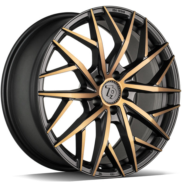 Alu kola Seventy9 SSF-1 8.5x19 5x112 ET30 66.6 Černá