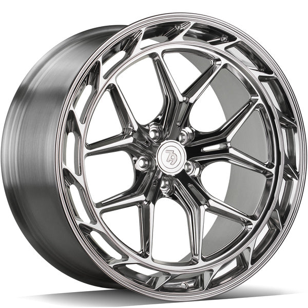 Alu kola Seventy9 MF.19 10.5x21 5x112 ET40 66.6 Stříbrná