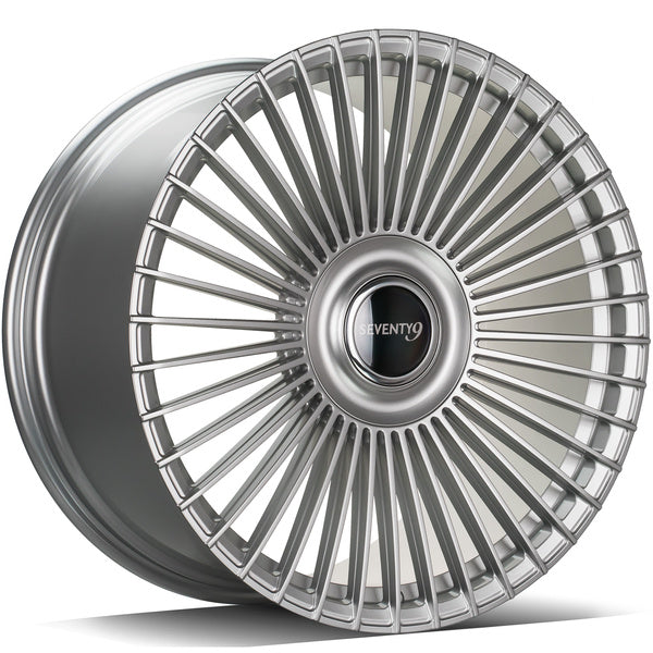 Alu kola Seventy9 MF.2 11x21 5x112 ET47 66.6 Stříbrná