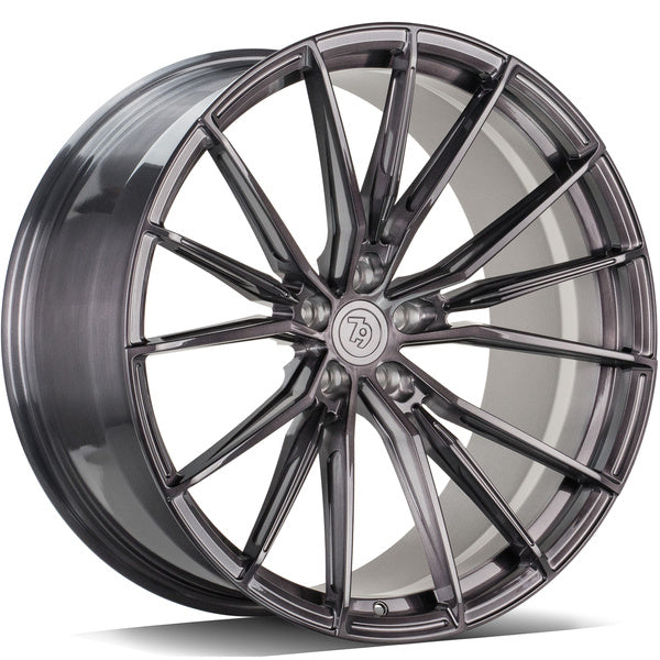 Alu kola Seventy9 MF.9 9.5x22 5x112 ET25 66.6 Šedá