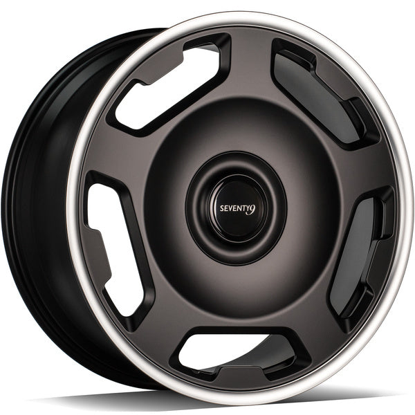 Alu kola Seventy9 MF.15 10x23 5x130 ET25 84.1 Černá
