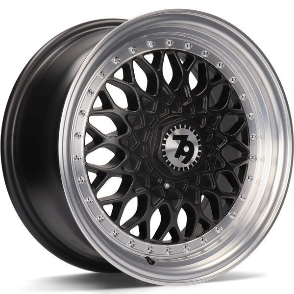 Alu kola seventy9 SV-E 7x15 4x100 ET30 67.1 Černá